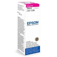 EPSON T6643 KIRMIZI MÜREKKEP KARTUŞU ( C13T66434A )L100/L110/L120/L121/L130/ L132/L200/L 210/L220/L222/ L300/L310/L312/L